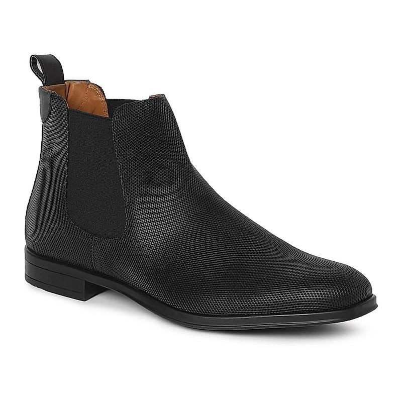 GABICCI BLACK MEN BOOTS