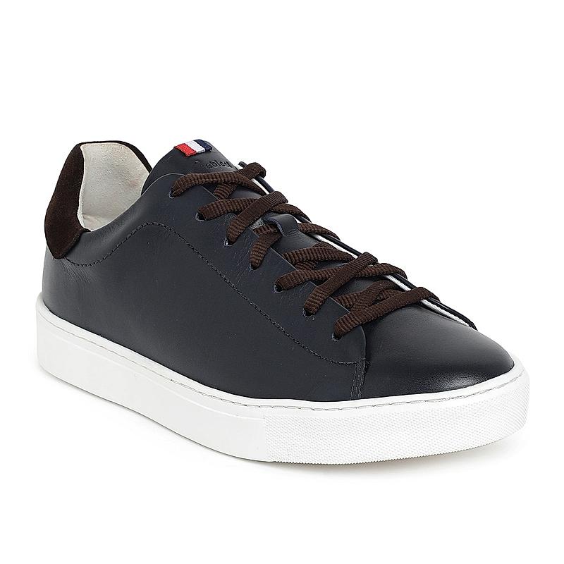 GABICCI NAVY MEN LACE UP SNEAKERS