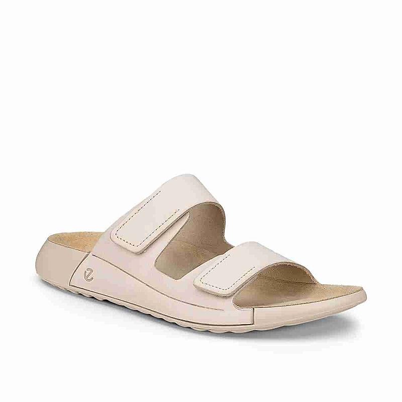 ECCO BEIGE WOMEN COZMO W SLIDERS