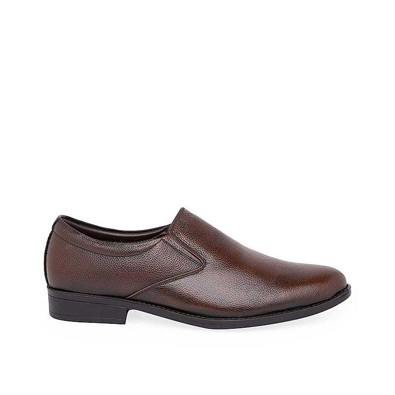 Regal Brown Men Flexible Leather Formals