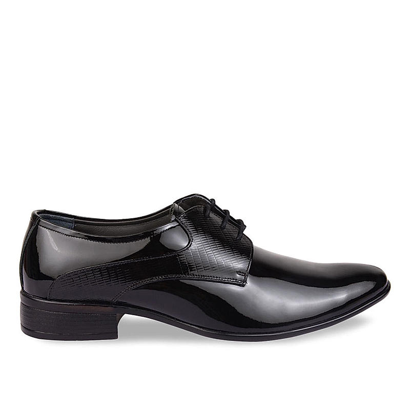 Regal Black Men Formal Leather Patent Shoes