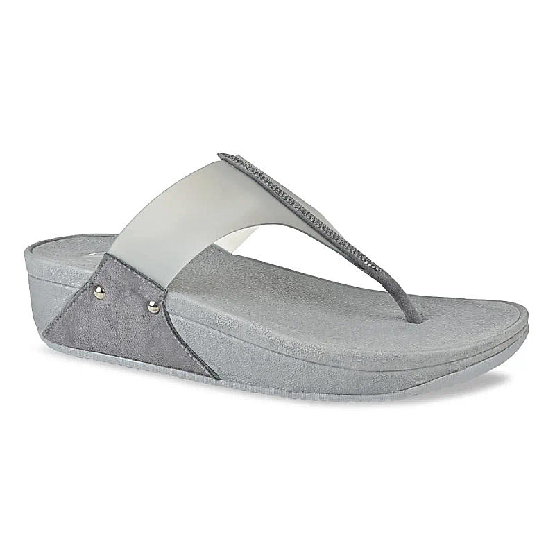 ROCIA GREY WOMEN RHINESTONE FLATS