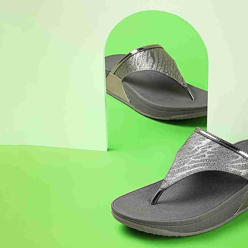 Rocia Gun Metal Women Casual Flats