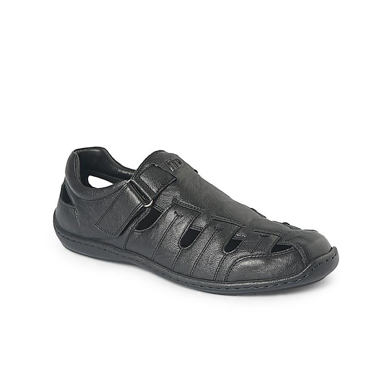 ID MENS BLACK SANDALS HUARACHE