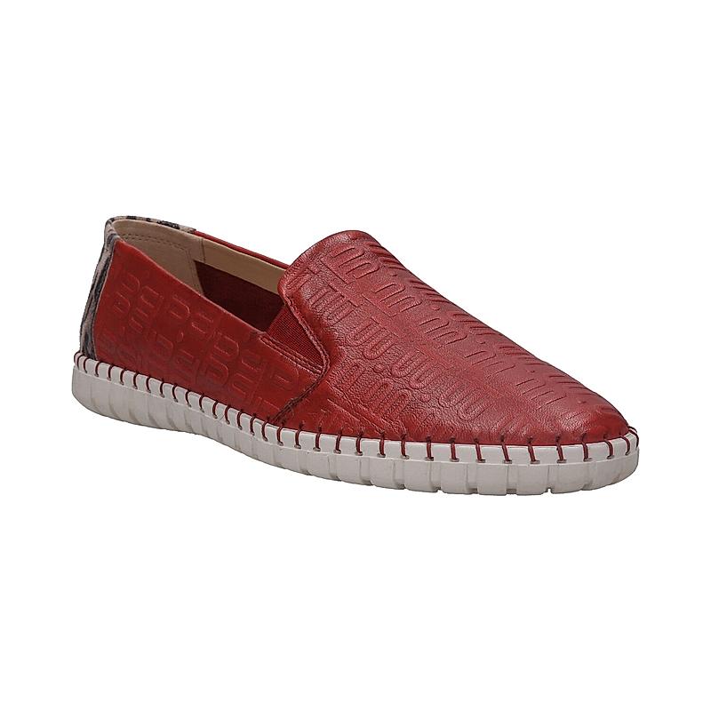 BAGATT RED WOMEN BALI CASUAL LOAFERS