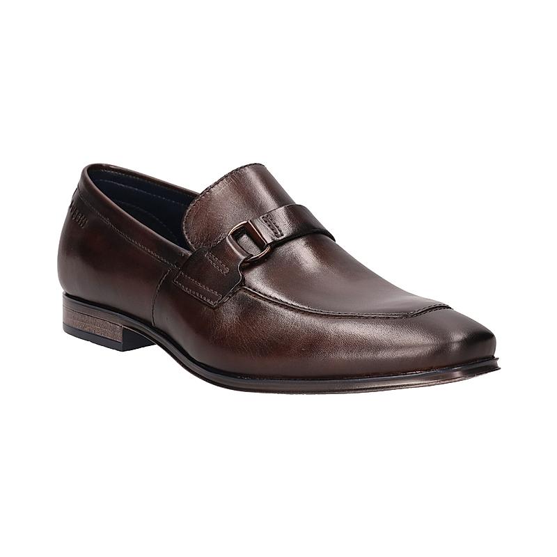 BUGATTI BROWN MEN LEATHER MARGO BIT LOAFER