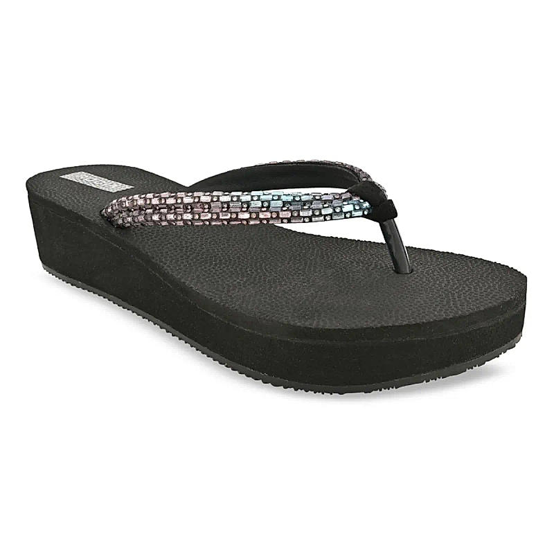 ROCIA Multi Women Diamond Thong Wedges