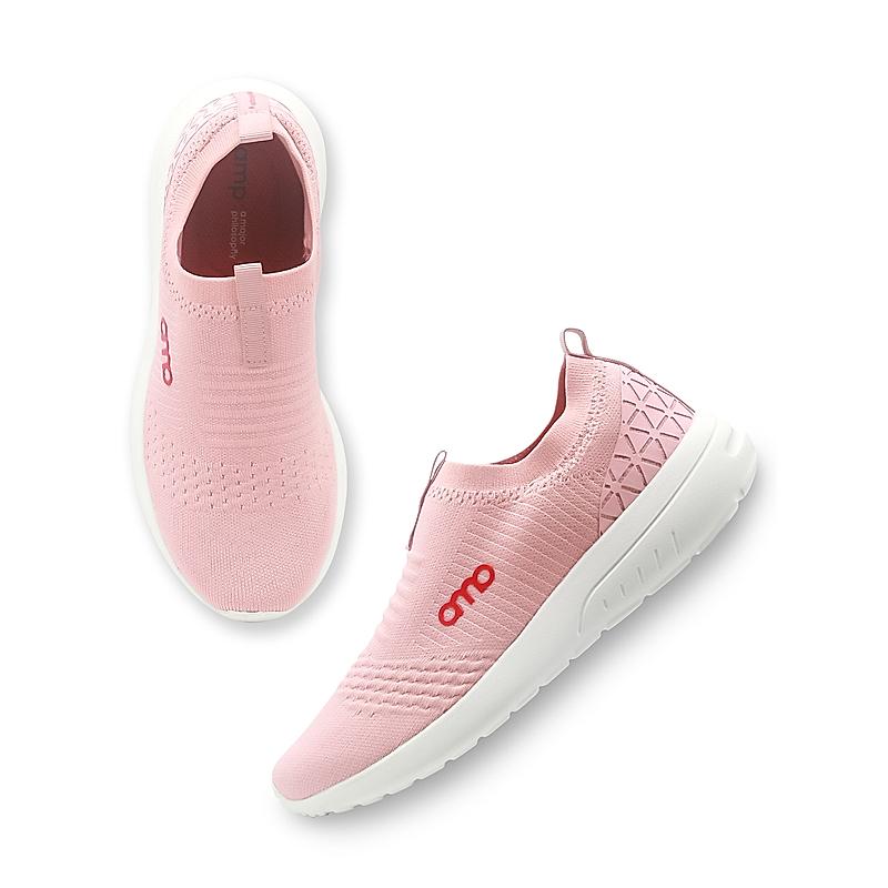 AMP PINK WOMEN SLIP-ON SNEAKERS