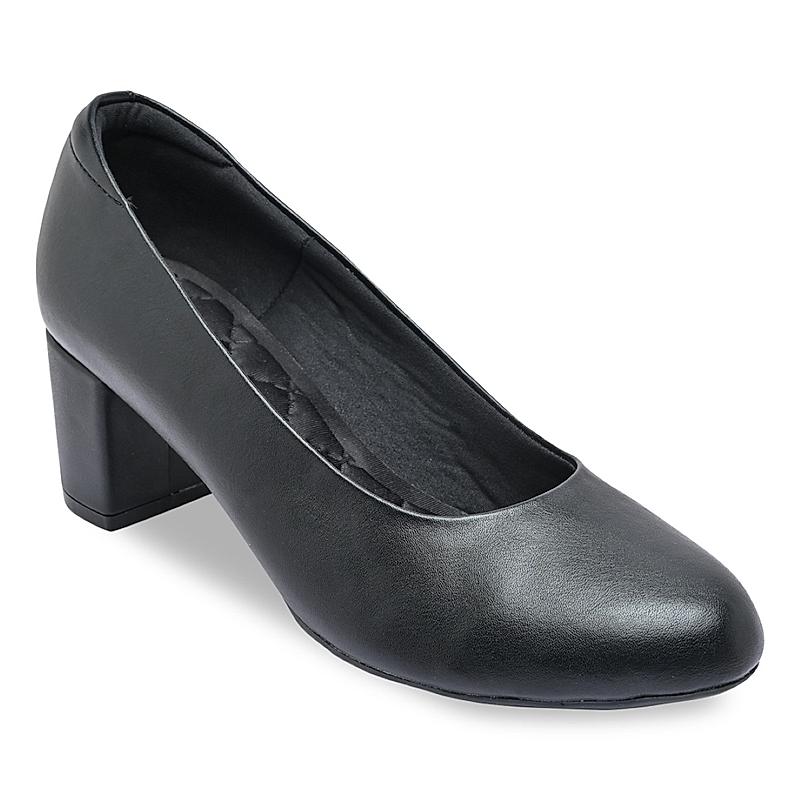 Rocia Black Women Comfort Pumps