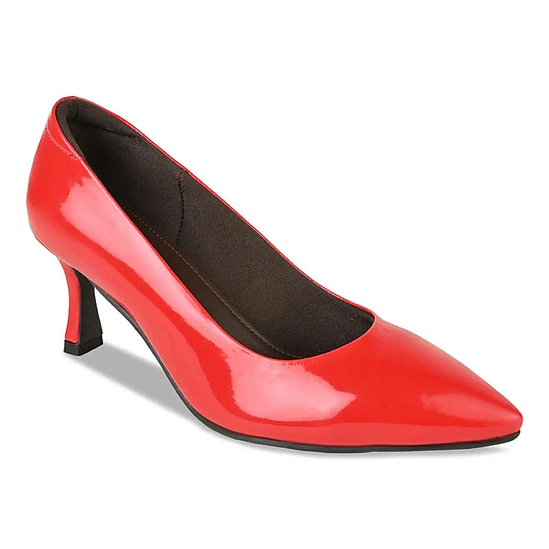 Rocia Red Women Pointy Toe Stiletto Pumps