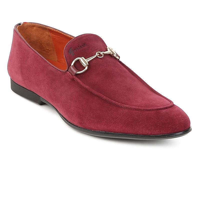 GABICCI BORDO MEN JORDAN CASUAL SLIP ON LEATHER SHOES