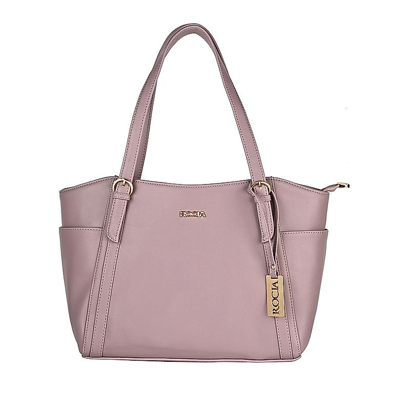 Rocia By Regal Purple Women Big Solid Travel And Work Bag