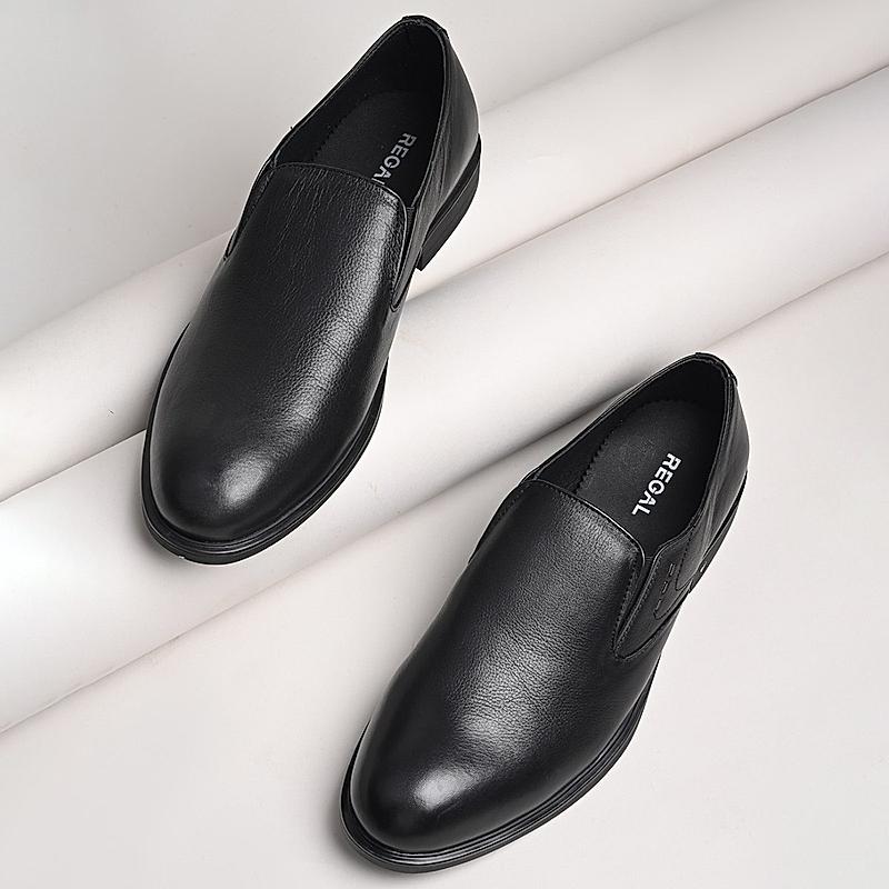 Regal Black Men Classic Slip Ons