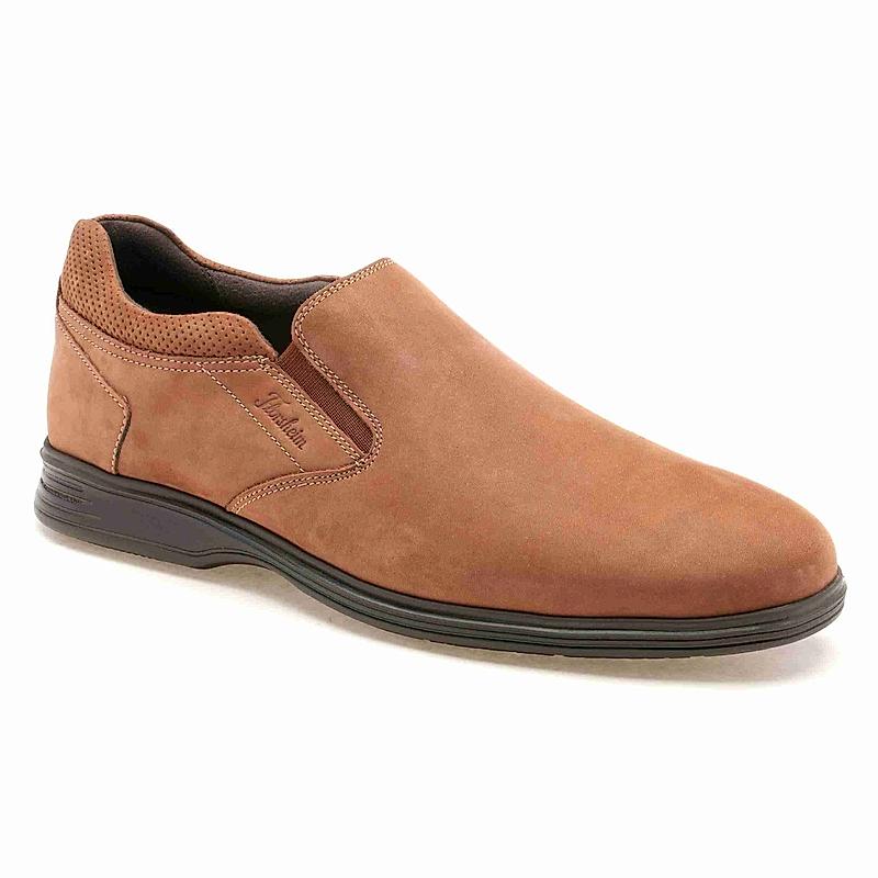 FLORSHEIM LIGHT BROWN MEN LOAFERS