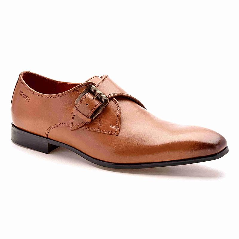 RUOSH TAN MEN MONK-STRAP SHOES