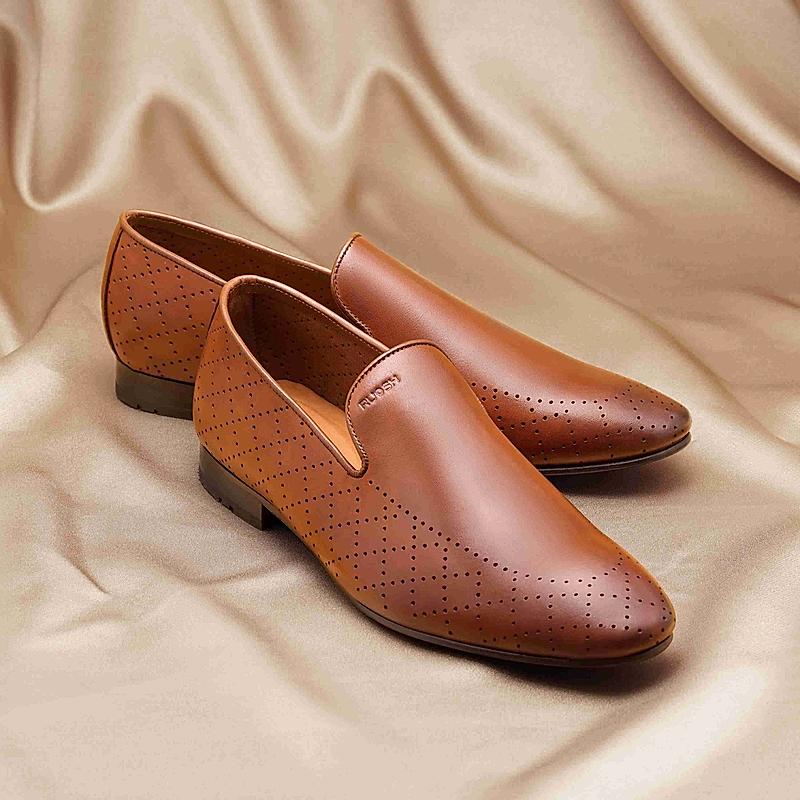 RUOSH TAN MEN CASUAL SLIP-ON SHOES