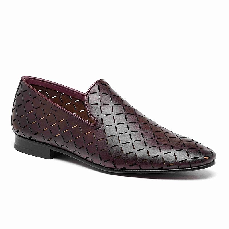 RUOSH BURGUNDY MEN LOAFERS