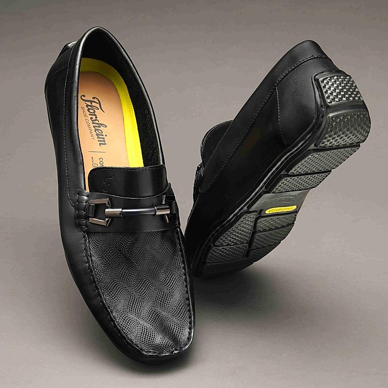 FLORSHEIM BLACK MEN LOAFERS