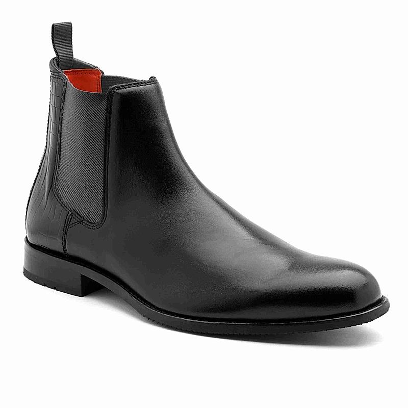 RUOSH BLACK MEN BOOTS