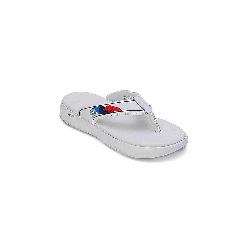 PUMA MEN WHITE BMW MMS SOFTRIDE SEAVE SLIPPERS