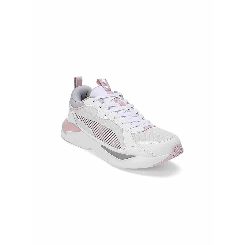 PUMA WOMEN WHITE X- RAY AIRFLEX WNS LACE UP SNEAKERS