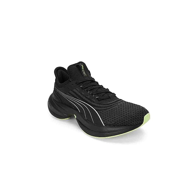 PUMA MEN BLACK CONDUCT PRO SLIP ON SNEAKERS