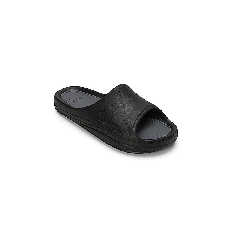 PUMA MEN BLACK LITHEN INJEX SLIDERS