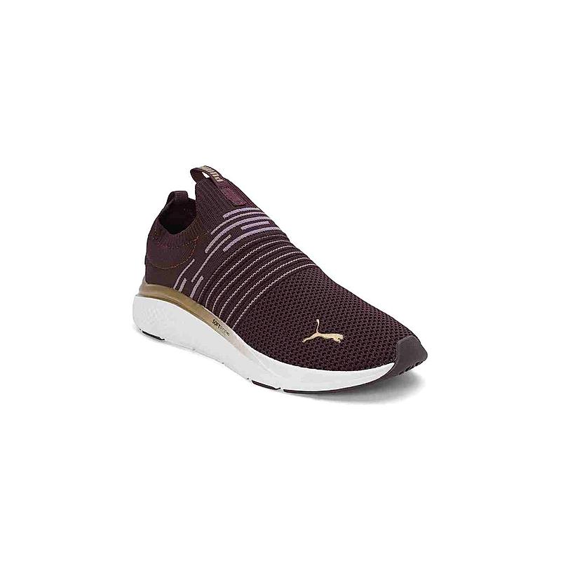 PUMA WOMEN MAROON SOFTRIDE PRO ECHO WNS - ECHO FOAM + SLIP ON SNEAKERS