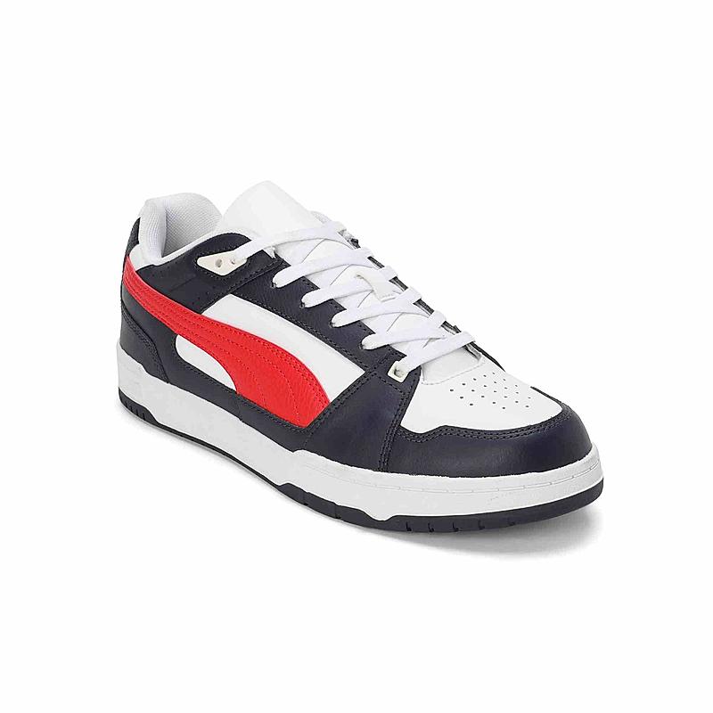 PUMA MEN NAVY RBD GAME ENIGMA LACE UP SNEAKERS