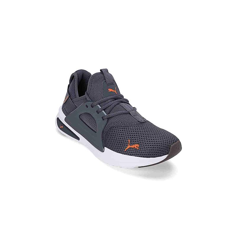 PUMA MEN DARK GREY SOFTRIDE ENZO EVO SLIP ON SNEAKERS