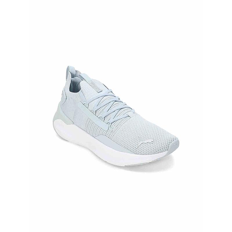 PUMA WOMEN LIGHT BLUE SOFTRIDE SYMMETRY FUZION WN'S SLIP ON SNEAKERS