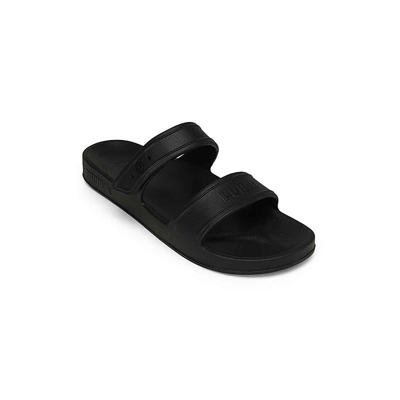 PUMA MEN BLACK COSCON SLIDERS