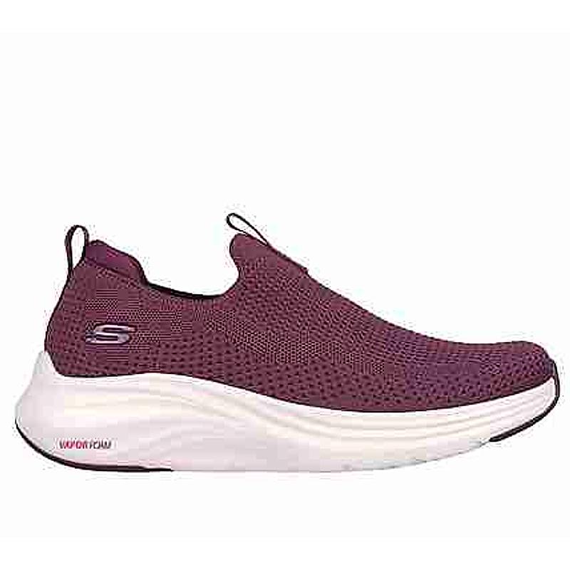 SKECHERS MAROON WOMEN VAPOR FOAM - TRUE CLASSIC SLIP ON SNEAKERS