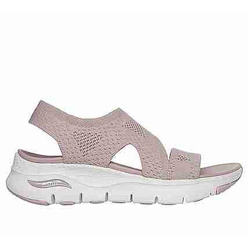 SKECHERS PINK WOMEN ARCH FIT SANDALS