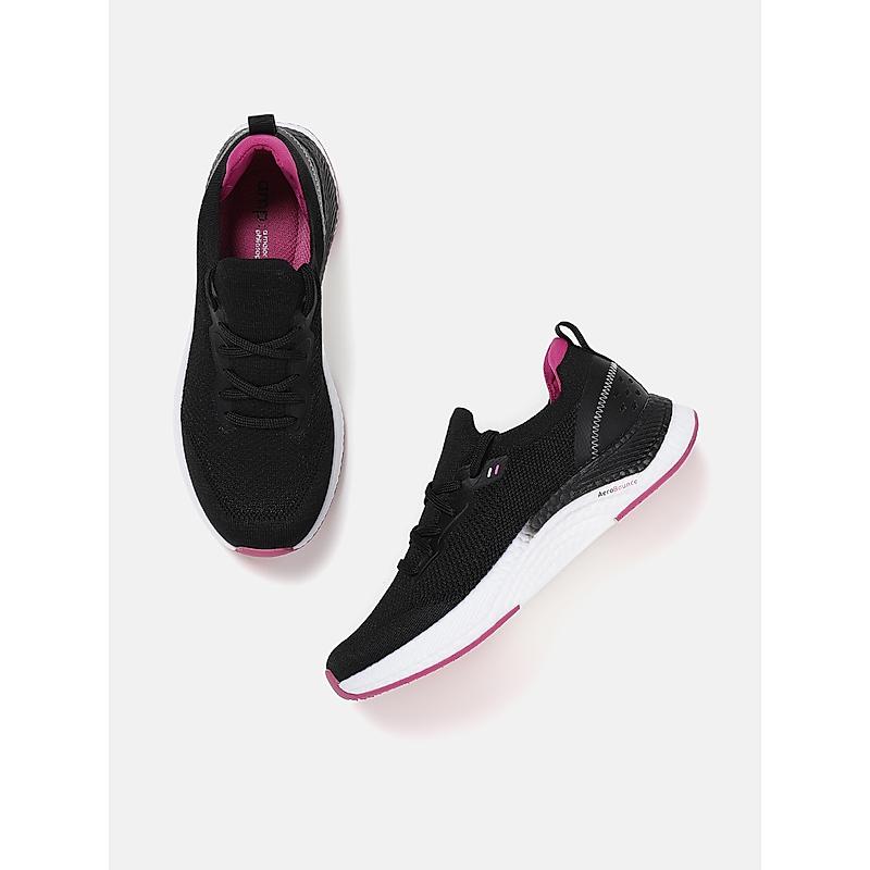 AMP BLACK WOMEN SLIP-ON SNEAKERS