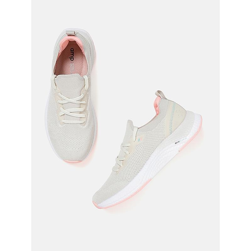 AMP BEIGE WOMEN SLIP-ON SNEAKERS