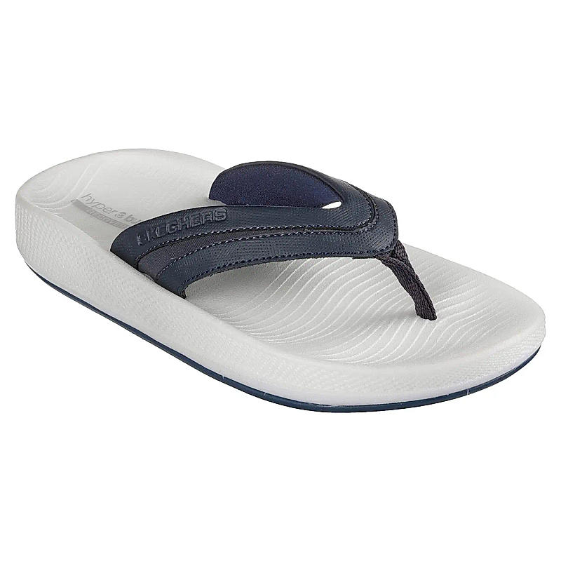 SKECHERS NAVY WOMENS HYPER SLIDE