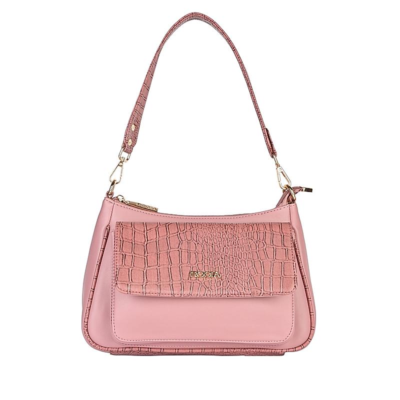 Rocia By Regal Pink Women Casual Shoulder Bag