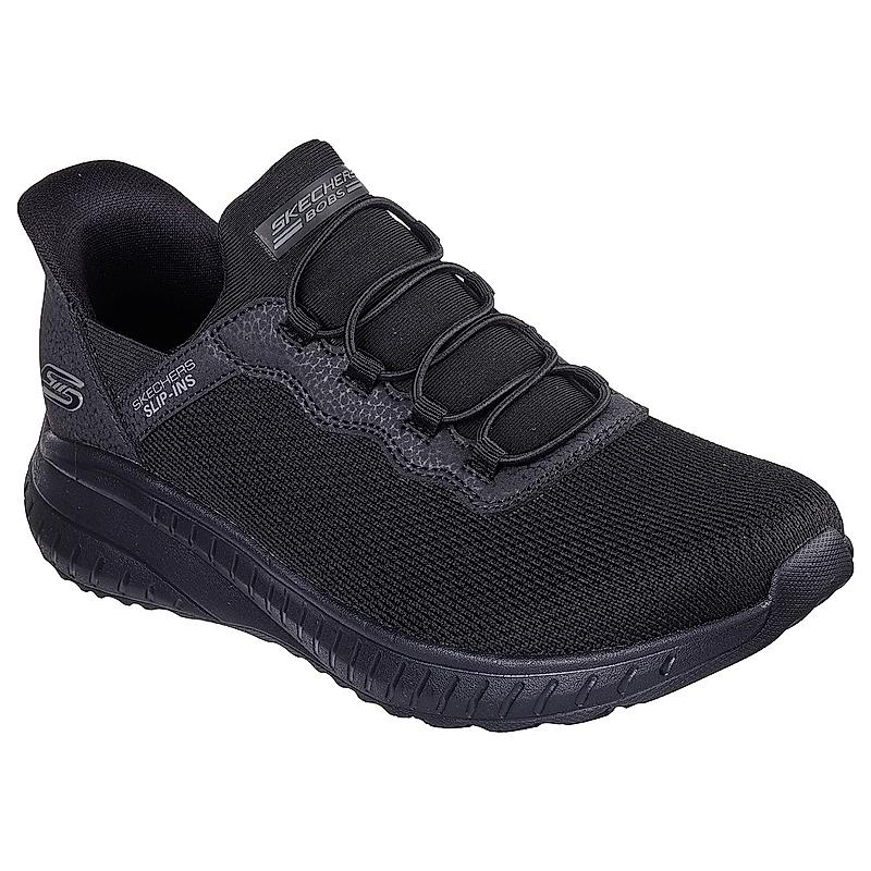 Skechers Black Bobs Squad Chaos - Daily Inspir Slip Ins Sneakers