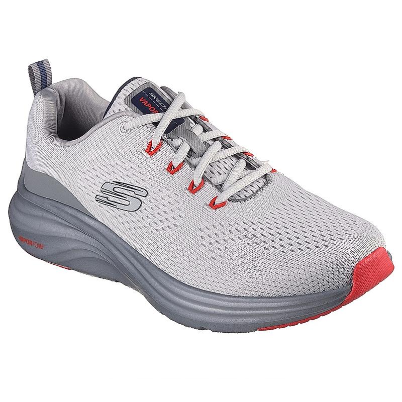 Skechers White Vapor Foam Lace Up Sneakers