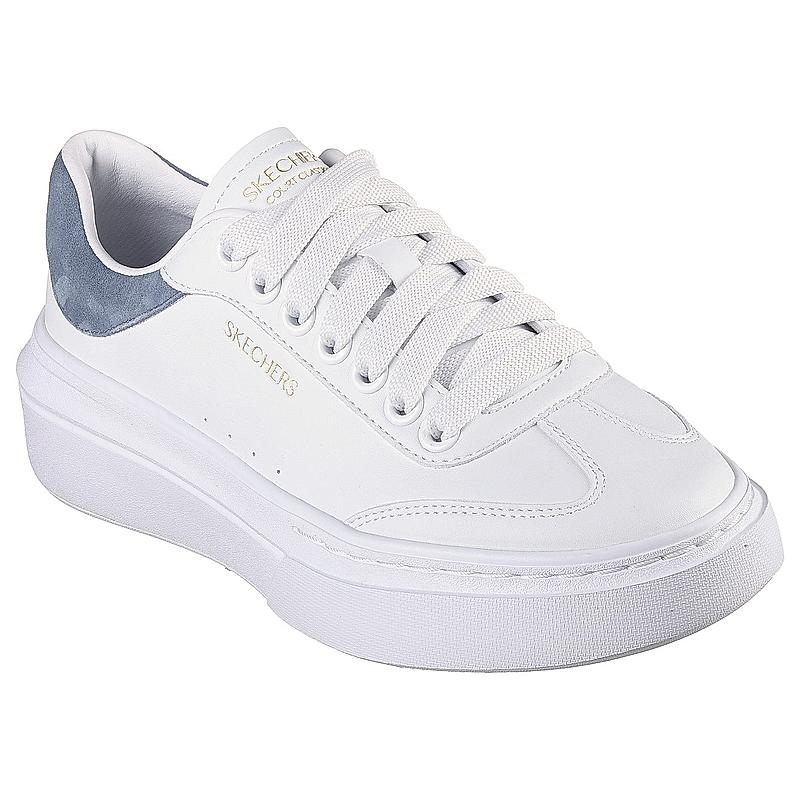 Skechers White Cordova Classic Lace Up Sneakers