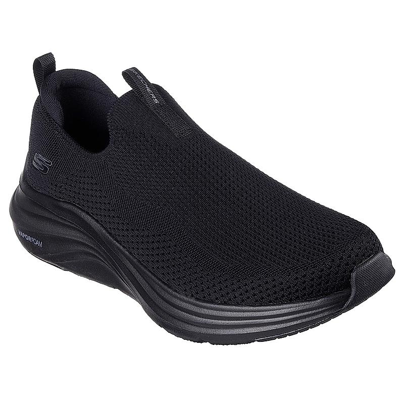 Skechers Black Vapor Foam - Covert Slip On Sneakers