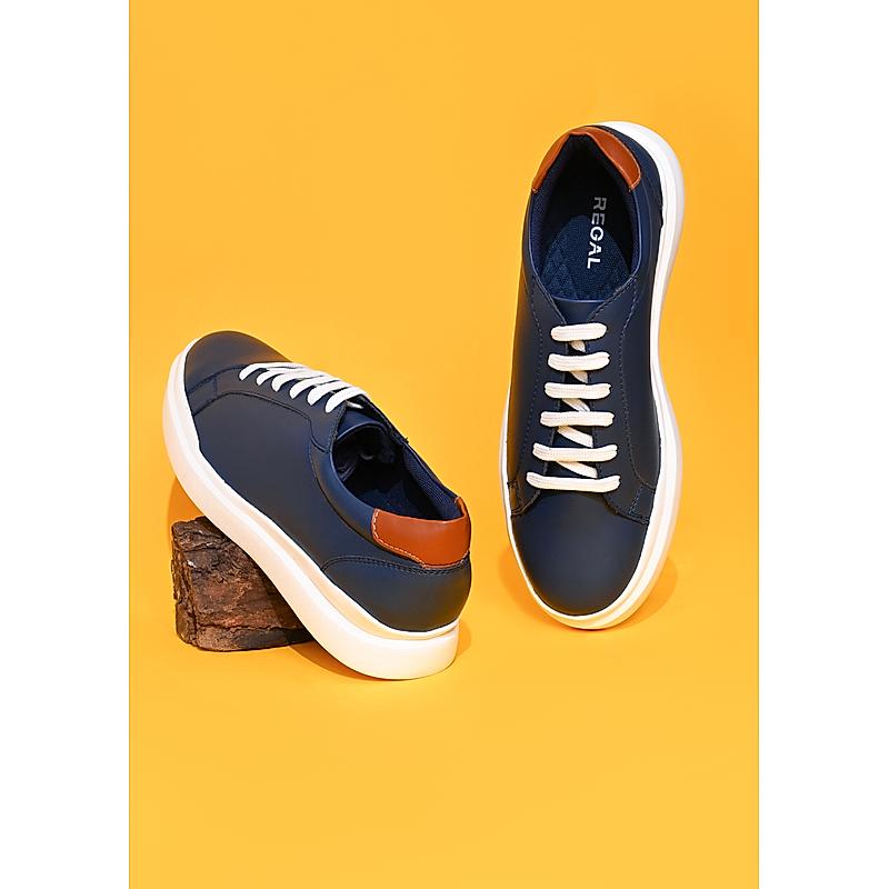 Regal Navy Men Sneakers