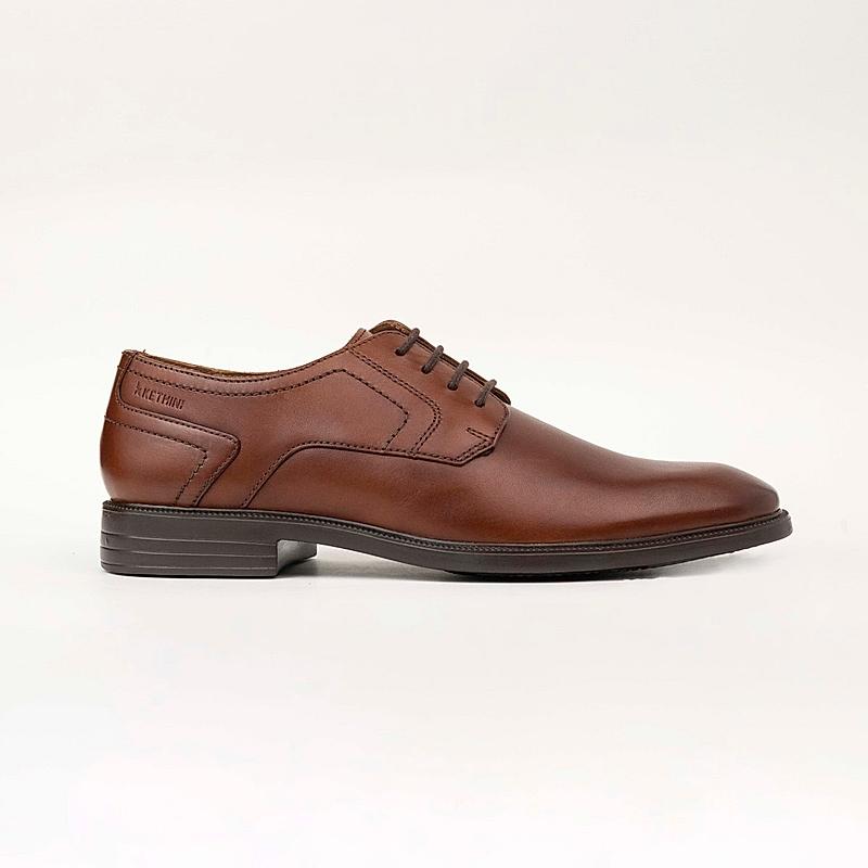 KETHINI TAN MEN LEATHER FORMAL LACE UP SHOES