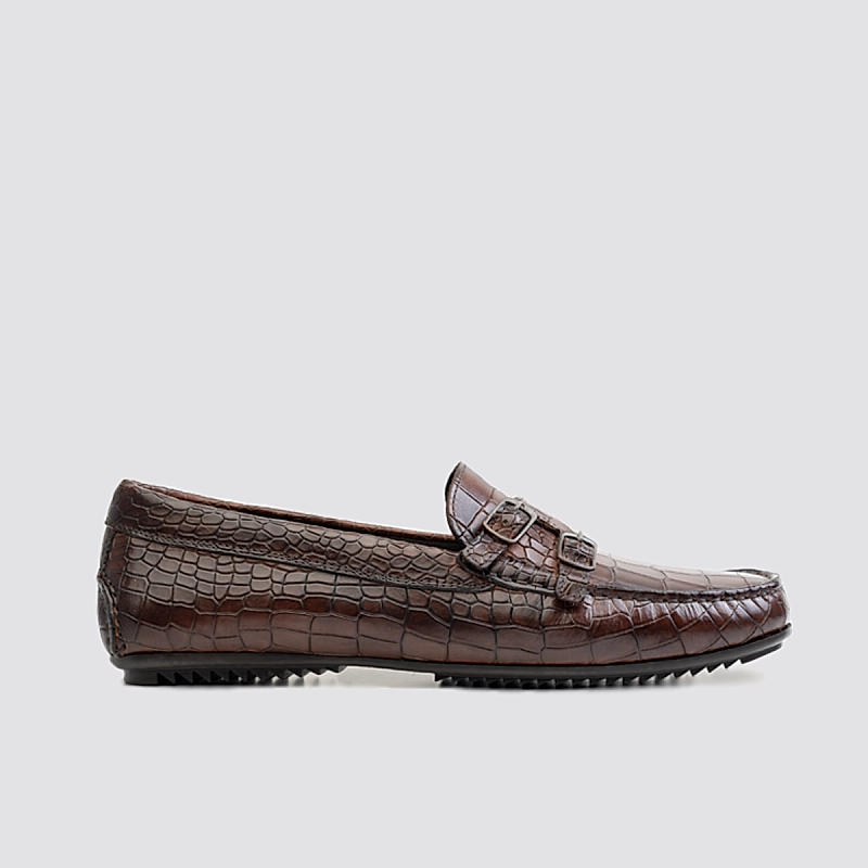 Language Brown Mens Madden Leather Loafer