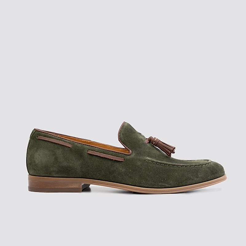 Language Green Mens Dexter Leather Loafer