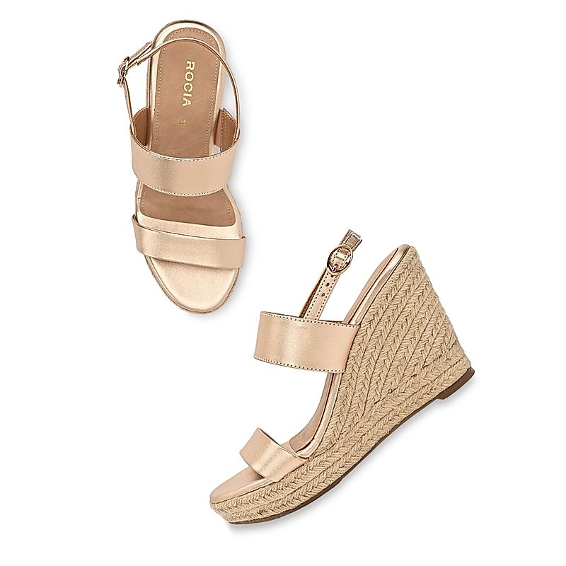 ROCIA Rose Gold Women Casual Espadrilles