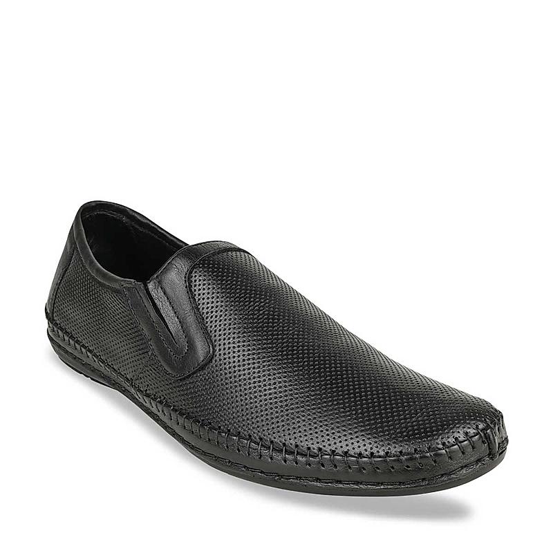 Regal Brown Men Flexible Formal Leather Slip On Shoes