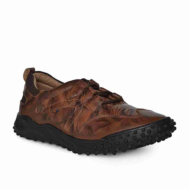 BUCKAROO TAN MEN TRIP CASUAL LACE-UP