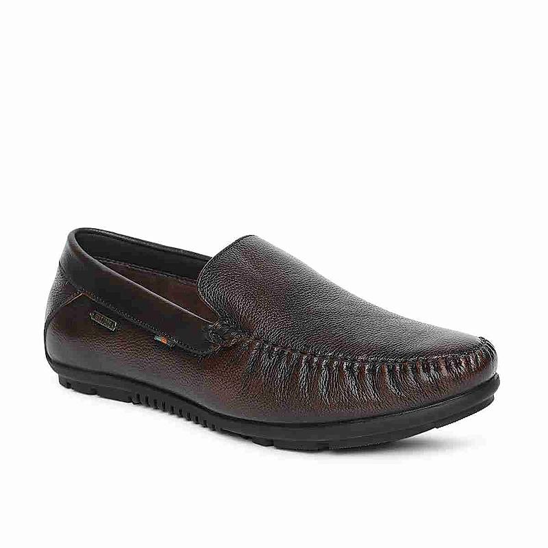 BUCKAROO TAN MEN ARMANI LOAFERS